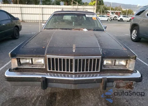 1987 Mercury Marquis Colony Park Ls from USA, damaged, VIN 2MEBM79F0HX697873